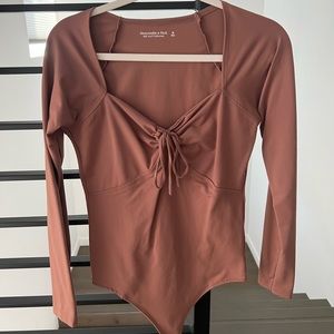 Abercrombie & Fitch Terracotta Bodysuit